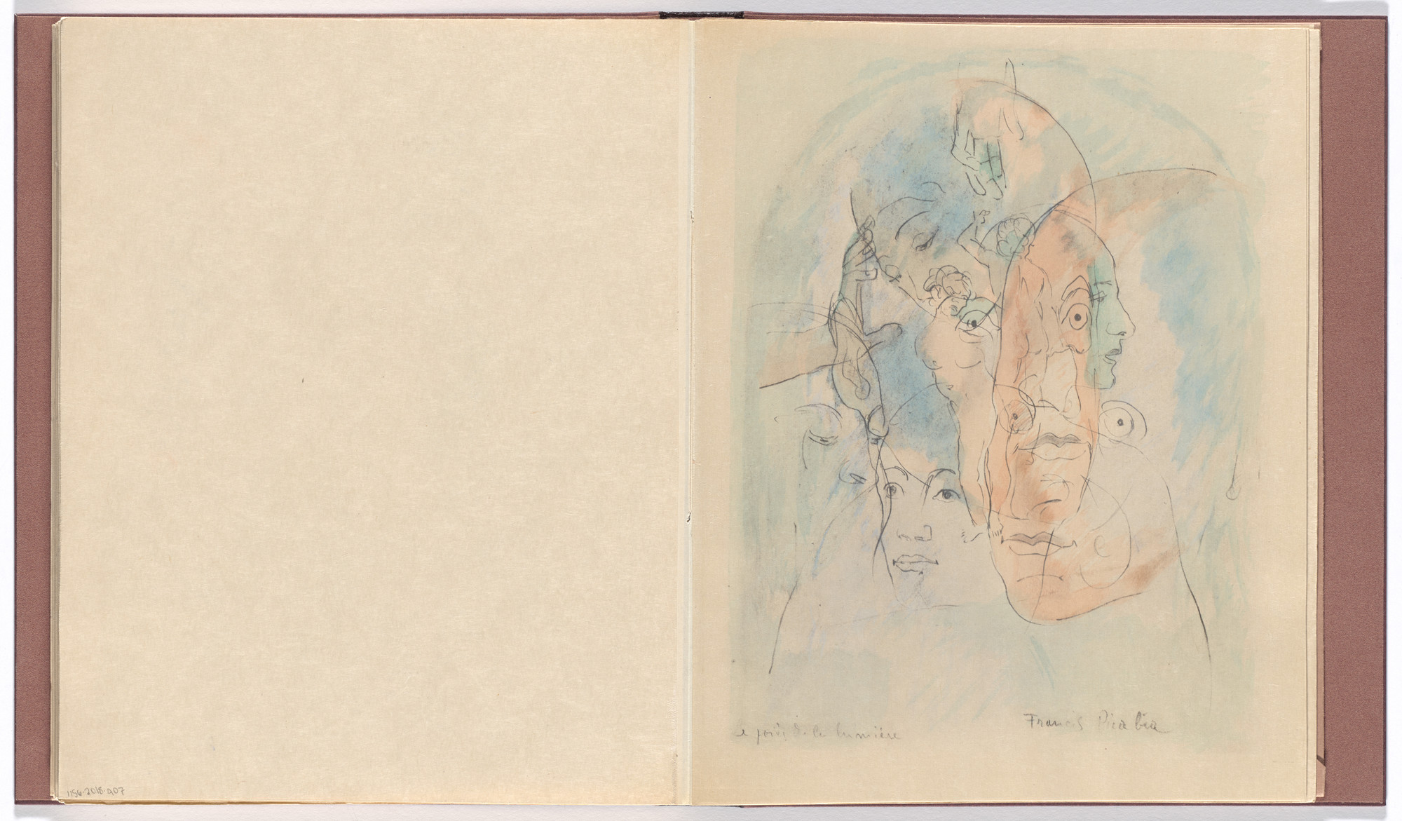 Francis Picabia. Le poid de la lumière (The Weight of the Light) from Le Peseur d'âmes (The Weigher of Souls). 1931