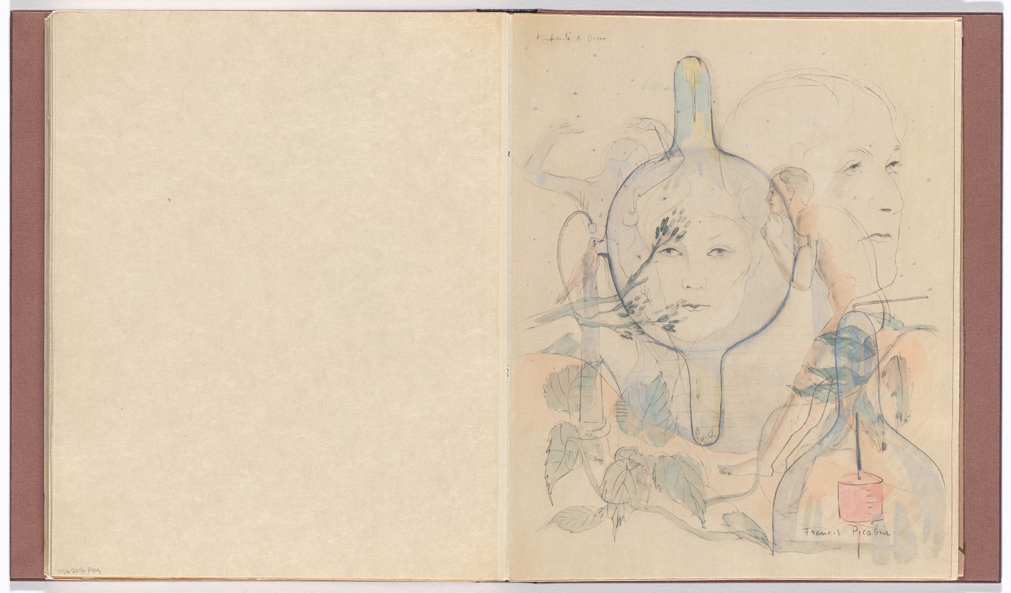 Francis Picabia. L'infinité de Dieu (The Infinity of God) from Le Peseur d'âmes (The Weigher of Souls). 1931