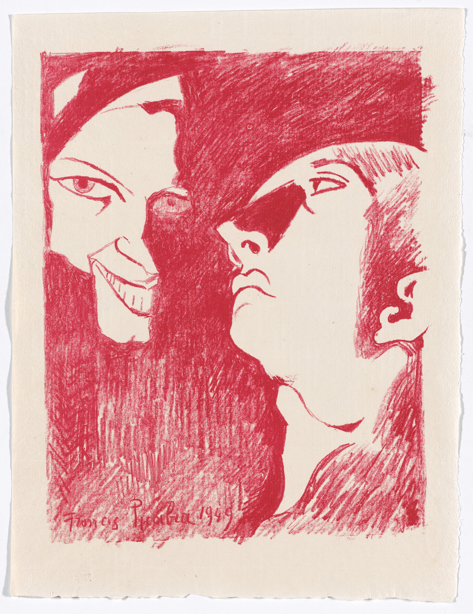 Francis Picabia. Duplicate of plate 1 from Janela do caos ( Window of Chaos )