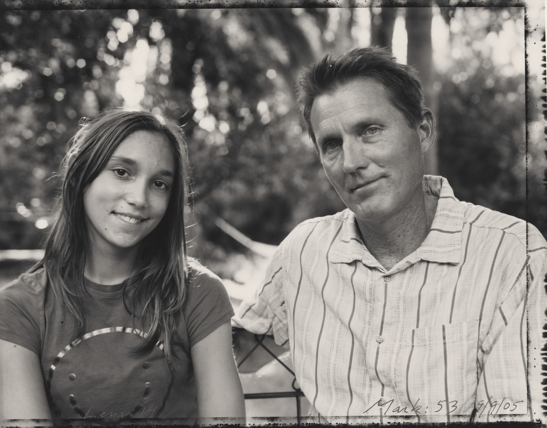 Mark Klett. Lena: 1, Mark: 40. September 9, 1992