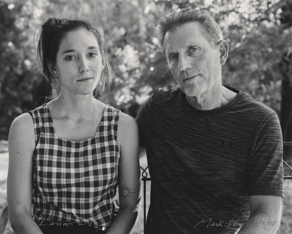 Lena: 27, Mark: 66, Mark Klett, September 9, 2018