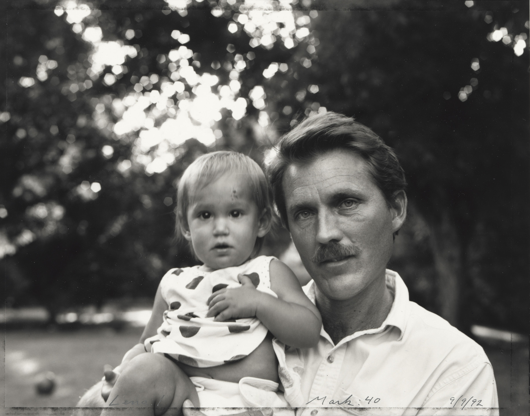 Mark Klett. Lena: 1, Mark: 40. September 9, 1992