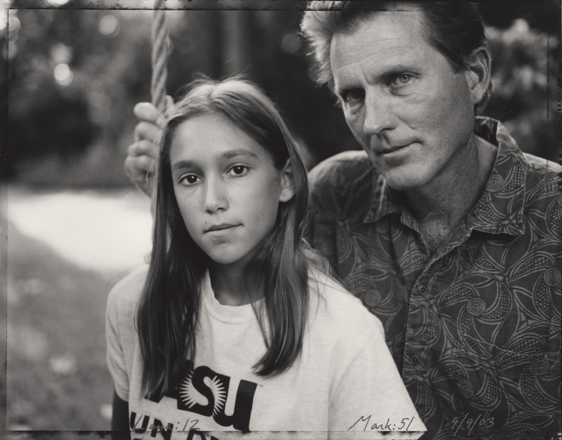 Mark Klett. Lena: 1, Mark: 40. September 9, 1992