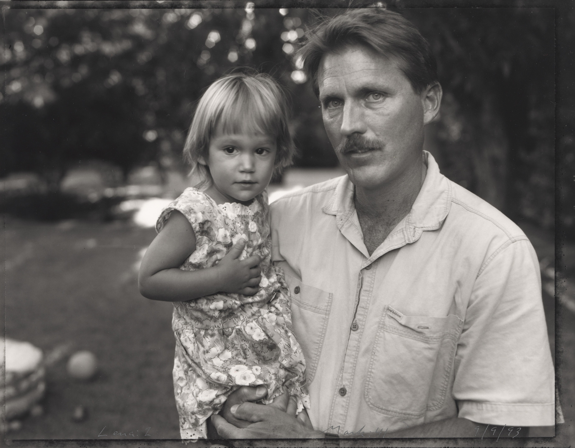 Mark Klett. Lena: 1, Mark: 40. September 9, 1992
