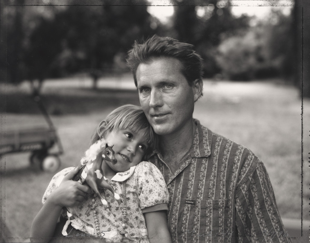 Lena: 5, Mark: 44, Mark Klett, September 9, 1996
