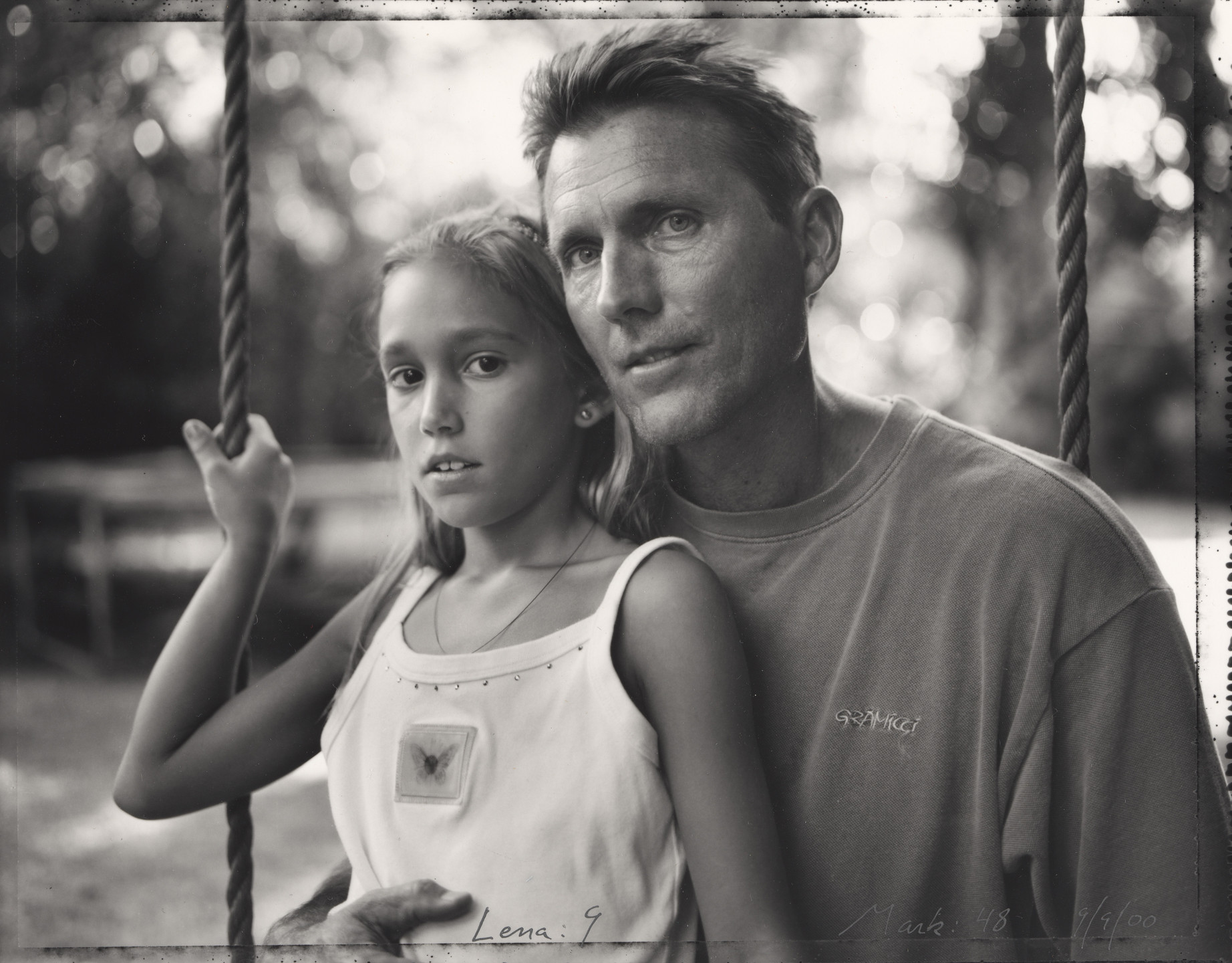 Mark Klett. Lena: 1, Mark: 40. September 9, 1992