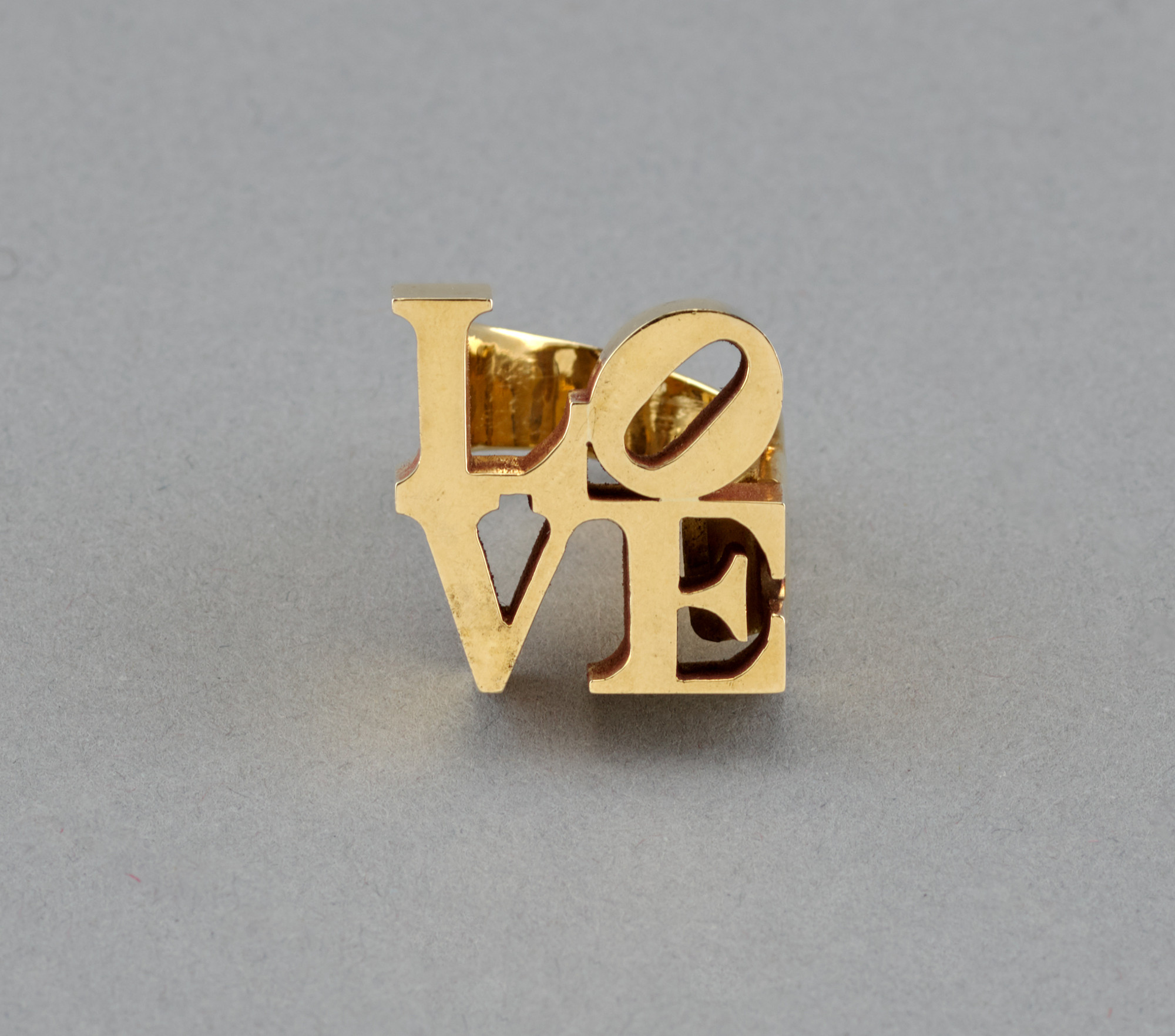 Robert Indiana. LOVE ring. 1966 | MoMA