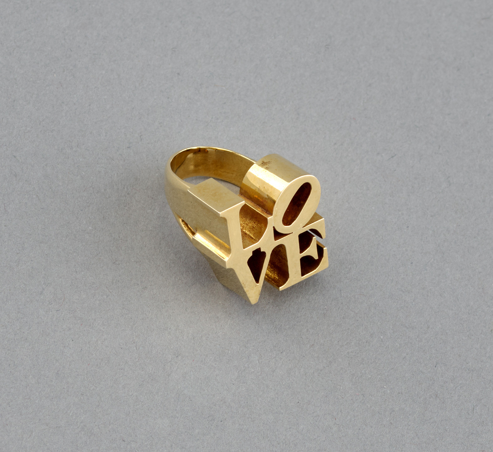 Robert Indiana. LOVE ring. 1966