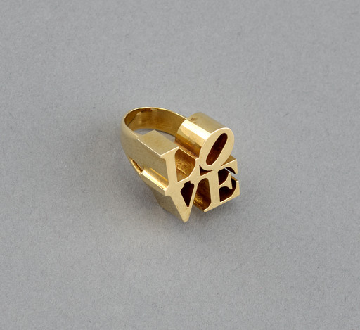 アクセサリー Robert Indiana Ring Rank AB Robert Indiana. LOVE ring. 1966 | MoMA