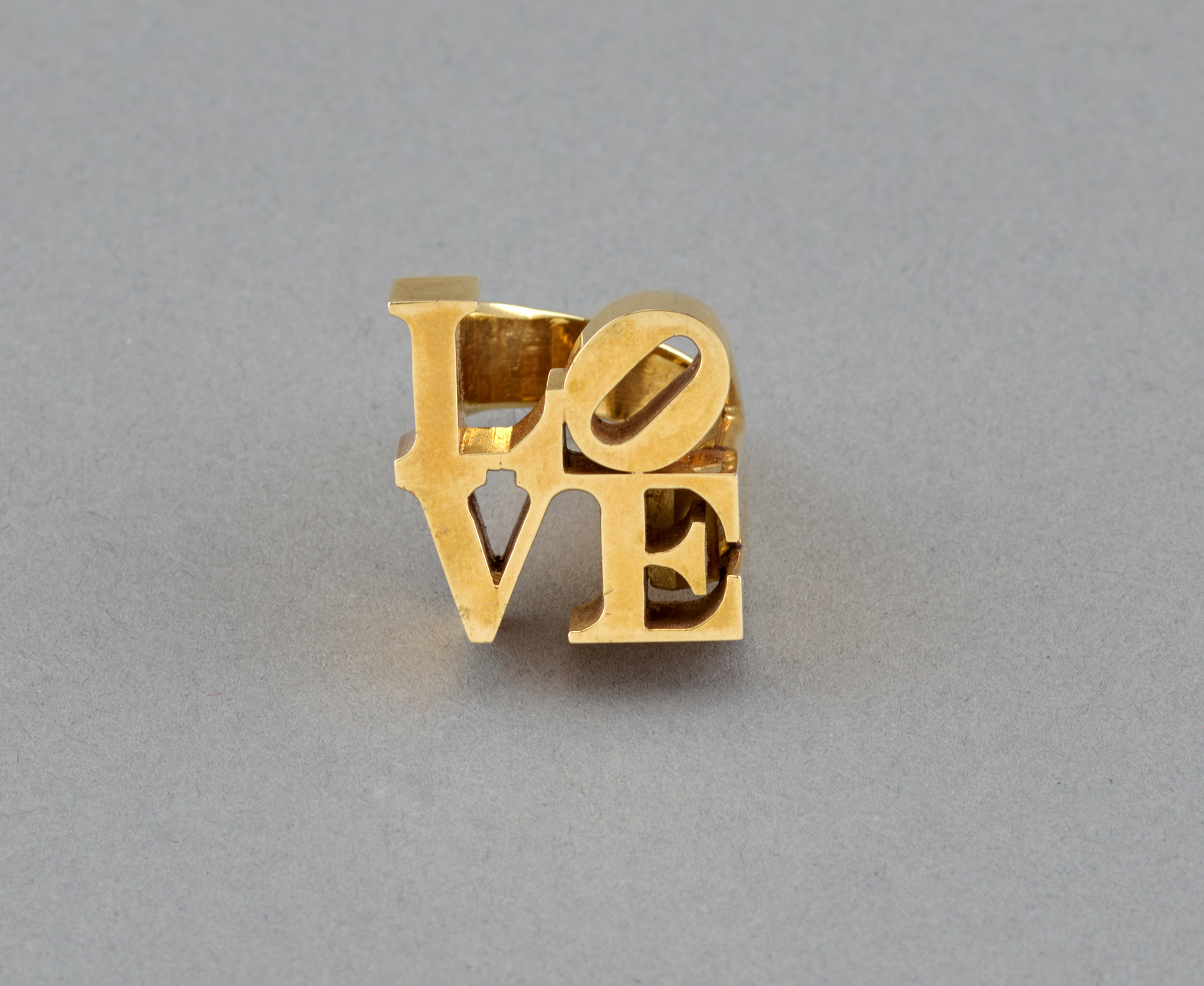 Robert Indiana. LOVE ring