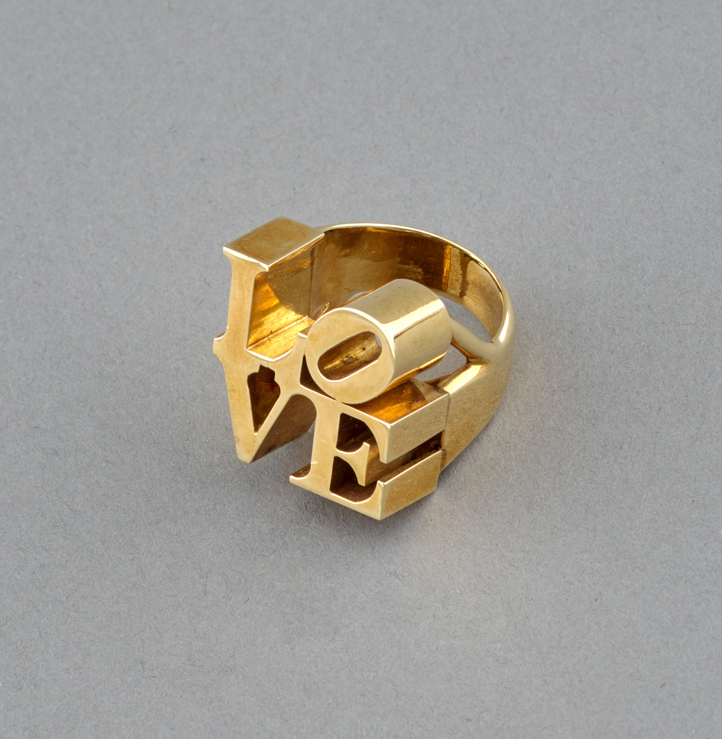 Robert Indiana. LOVE ring. 1966