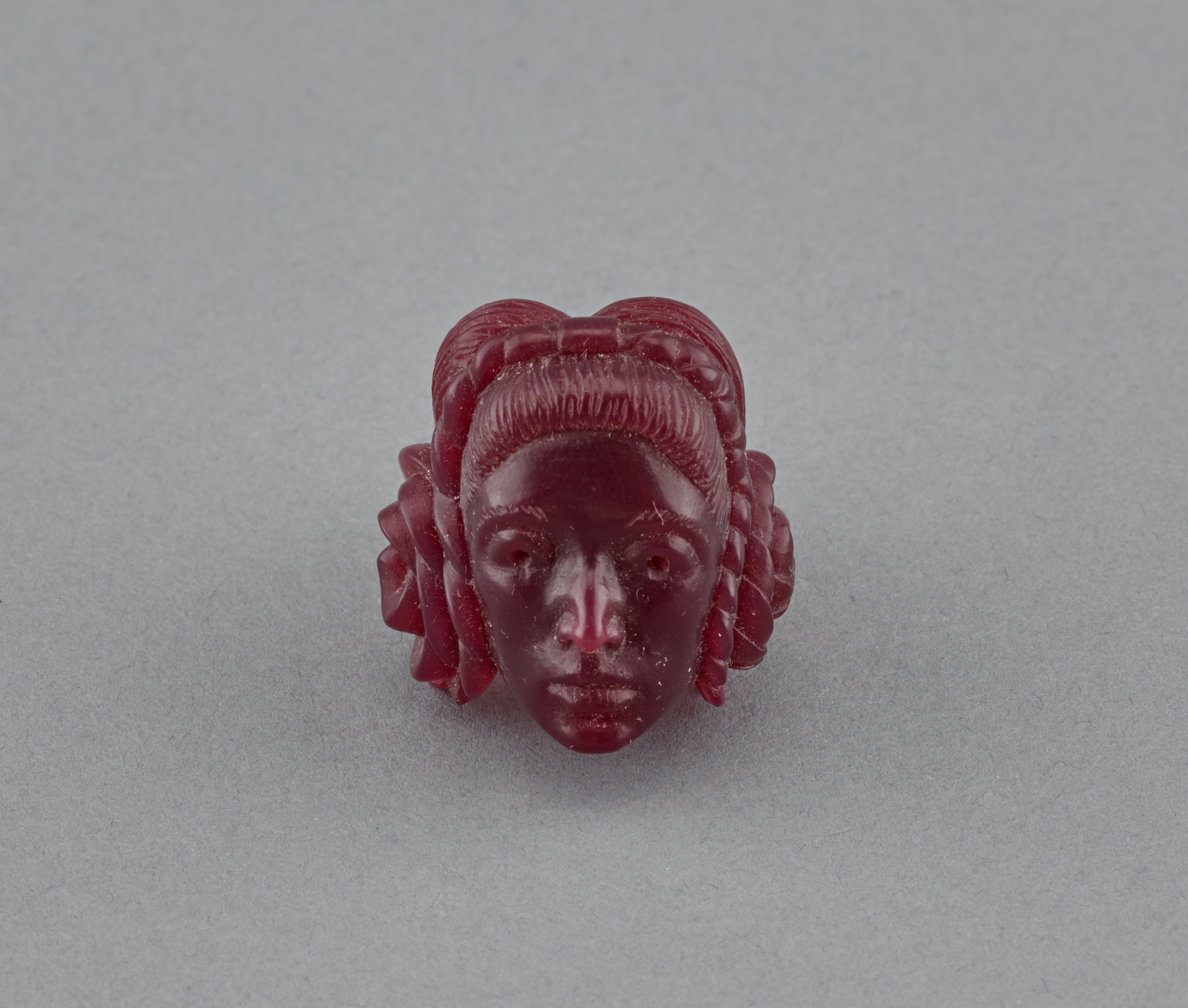 Marisol (Marisol Escobar). Original wax prototype for Self-portrait ring