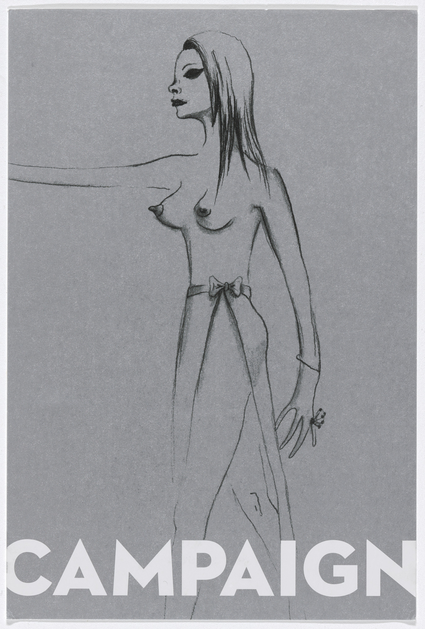 Aleksandra Mir. Announcement card for Campaign , C24 Gallery, New York, January 12–February 18, 2012
