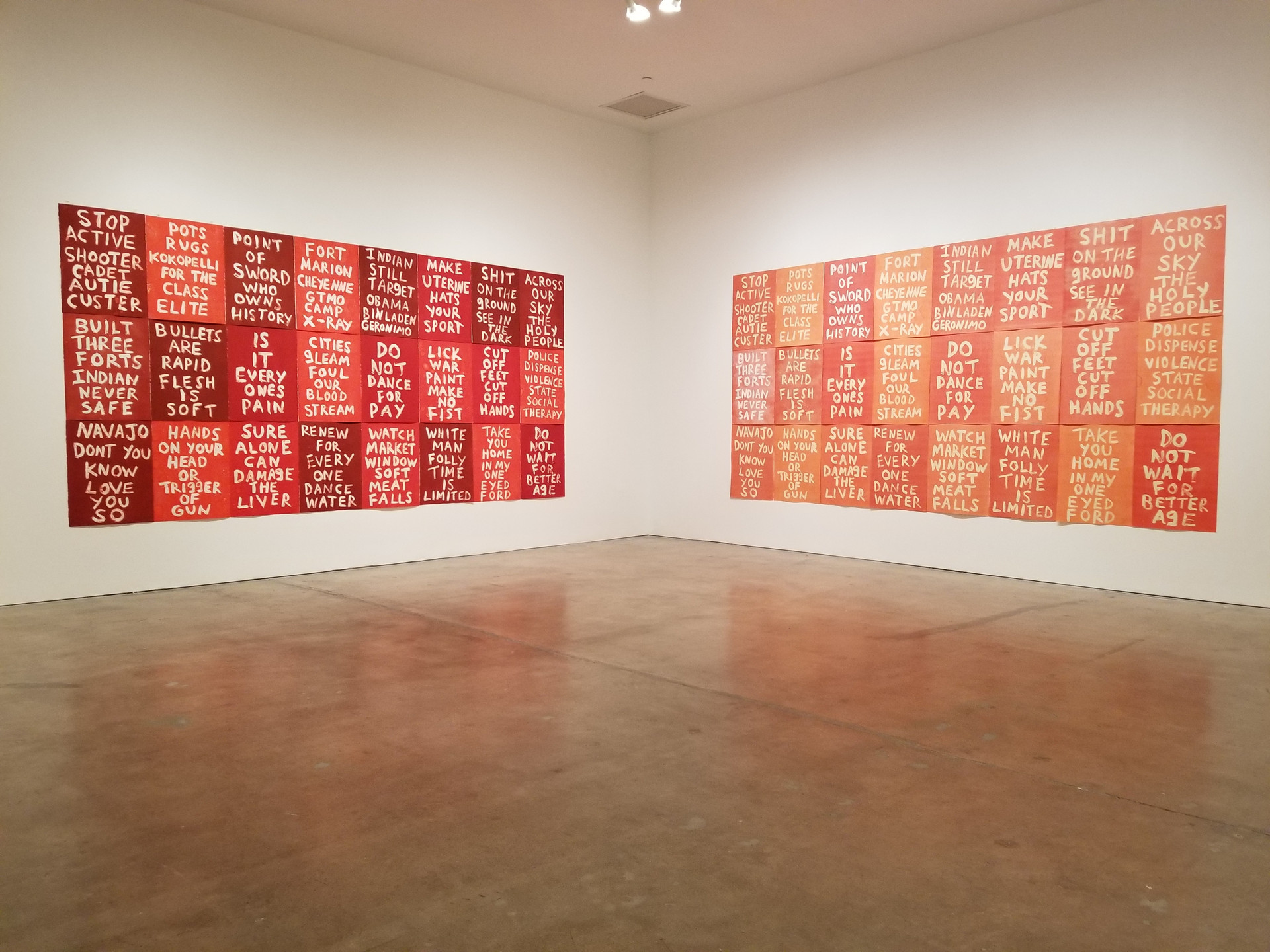 Hock E Aye Vi Edgar Heap of Birds. Surviving Active Shooter Custer. 2018