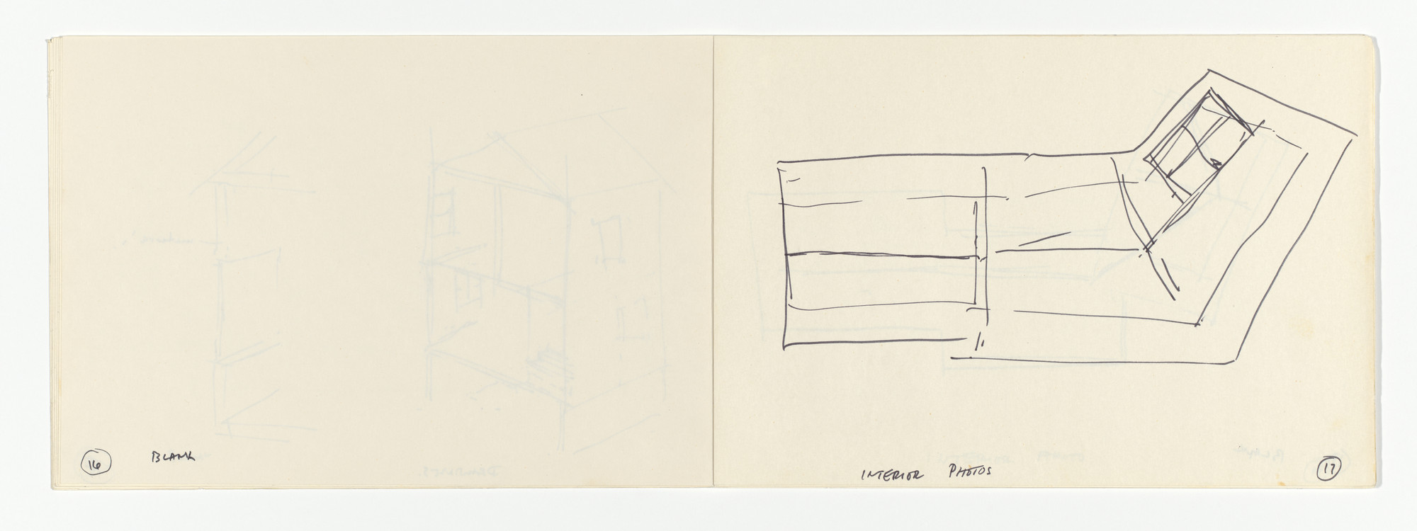Gordon Matta-Clark. Maquette for Splitting. 1974