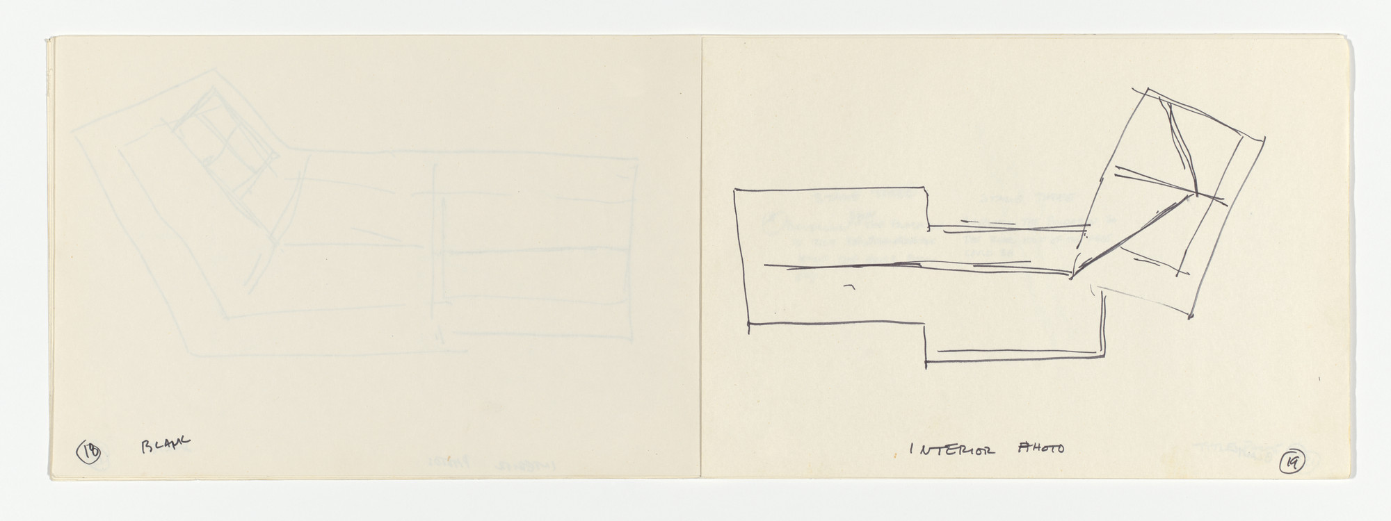 Gordon Matta-Clark. Maquette for Splitting. 1974