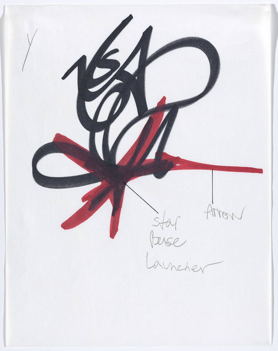Rammellzee. Alphabet. c. 1986