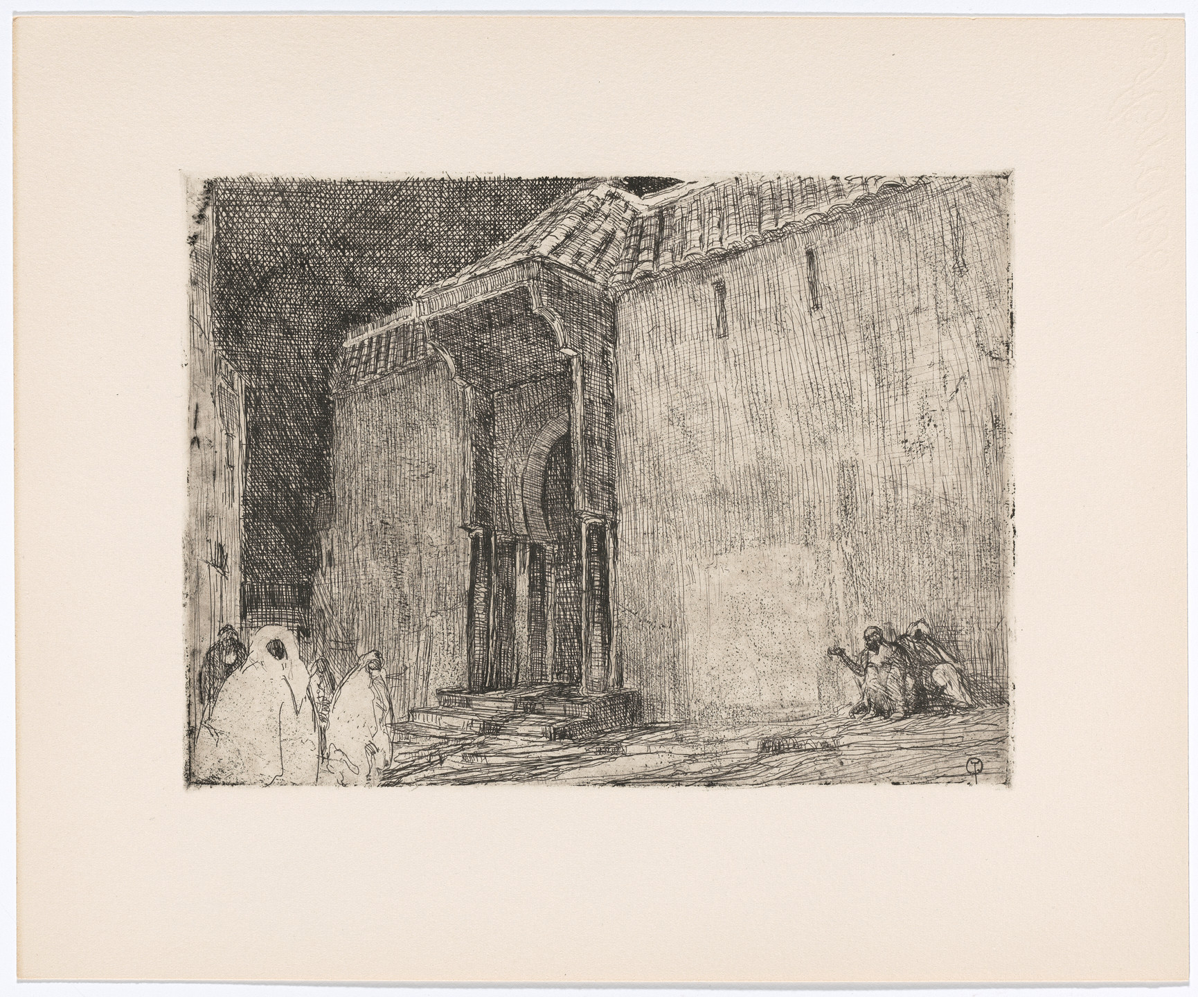 Henry Ossawa Tanner. Mosque, Tangier. c. 1912, printed posthumously