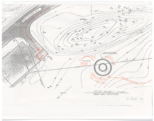 Site Plan for a Sculpture