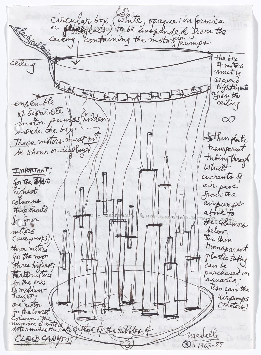 David Medalla. Cloud Canyons and Some Reflections on the Random in Life and Art. 1963–85