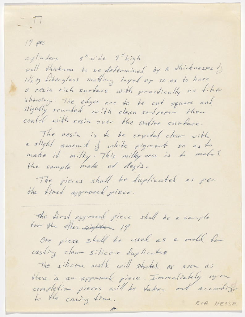 Study for Repetition #19 by Eva Hesse