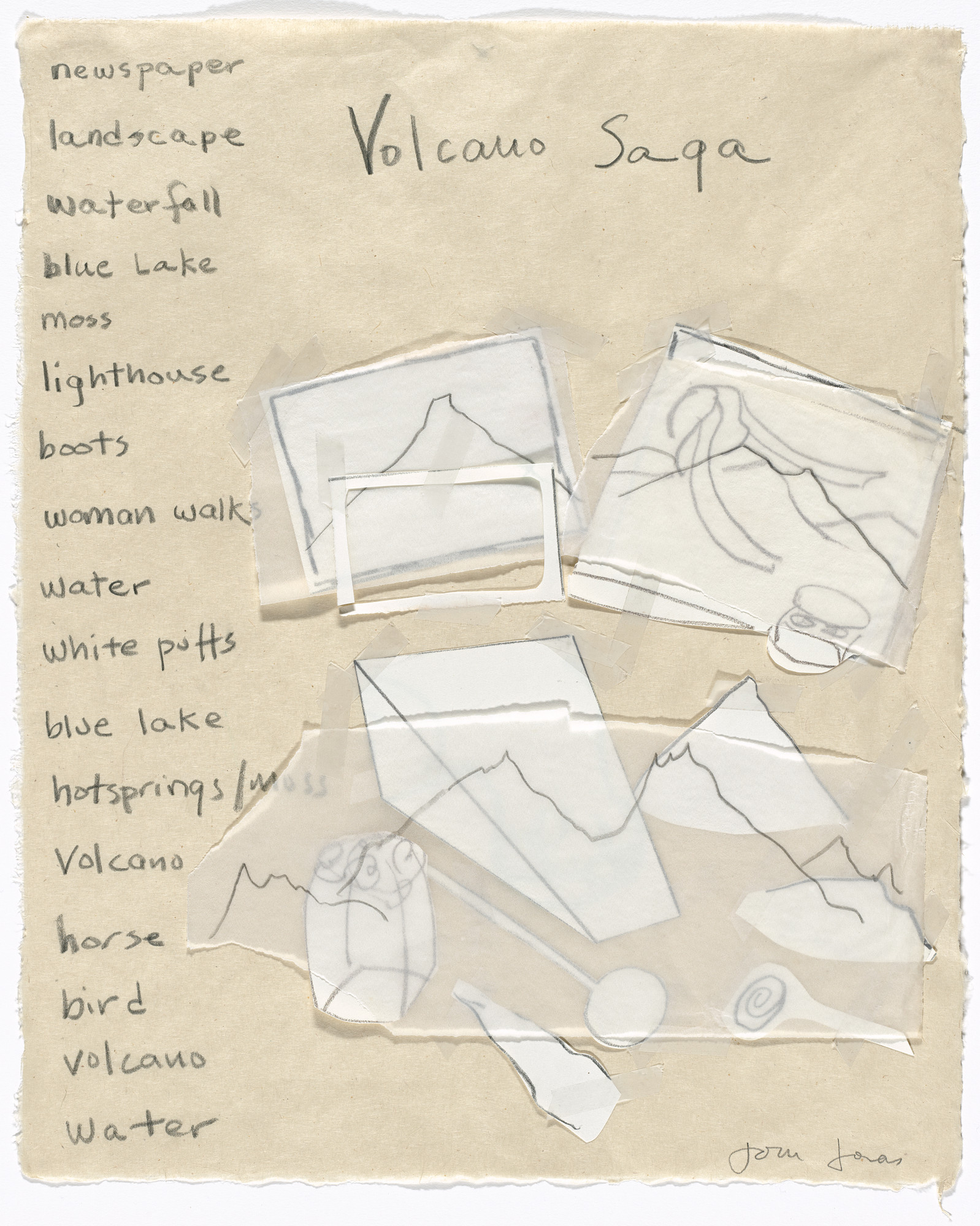 Joan Jonas. Volcano Saga