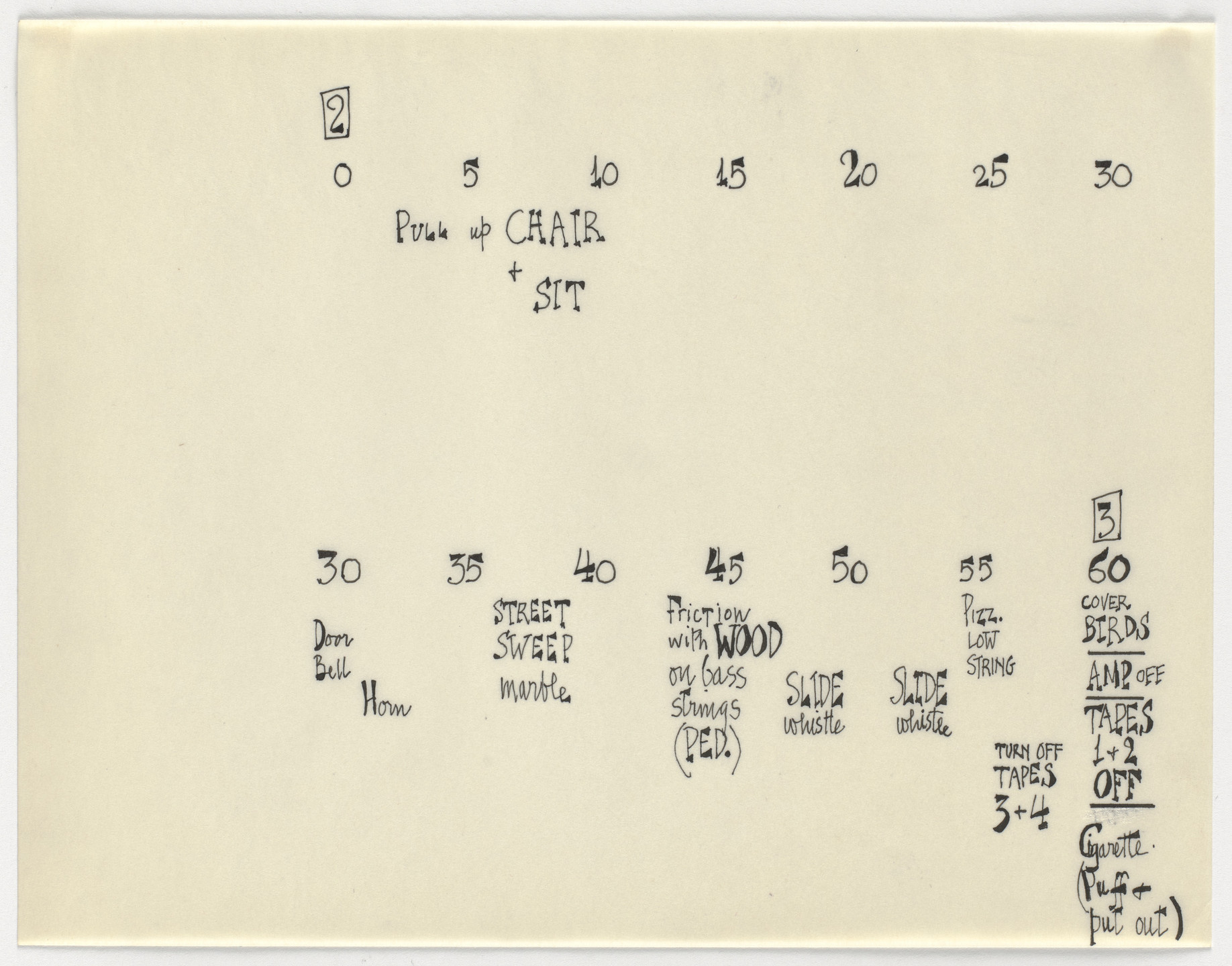 John Cage. Sounds of Venice. 1959/1968
