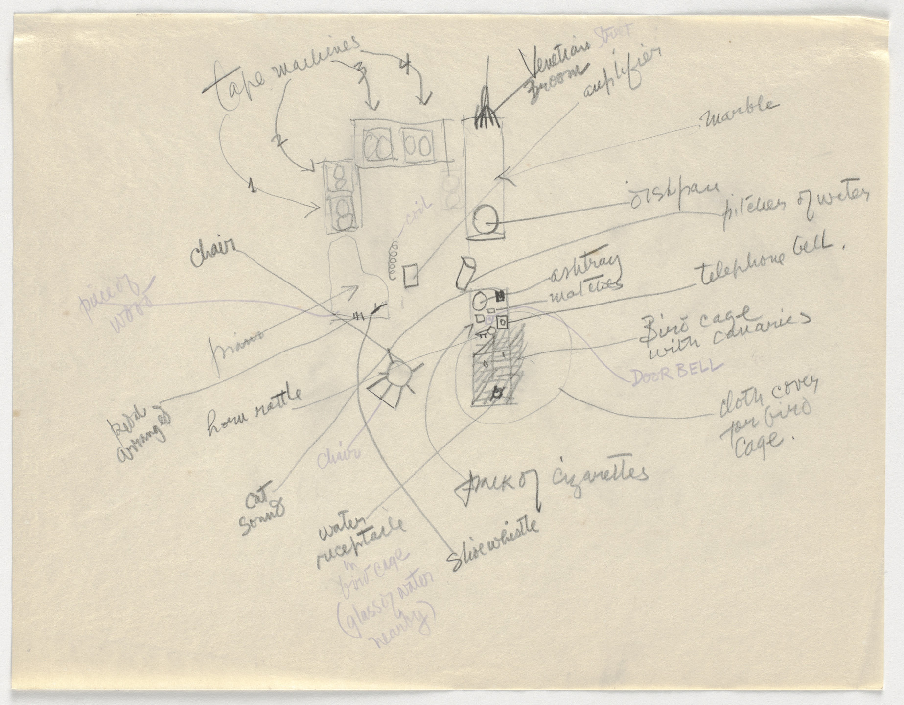 John Cage. Sounds of Venice. 1959/1968