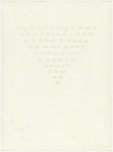 Nam June Paik. Drawing for T.V. Camera Sculpture. 1983