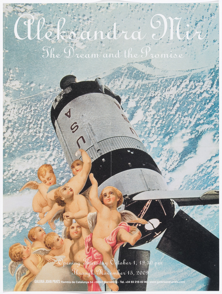 Poster for The Dream and The Promise, Galeria Joan Prats, Barcelona, October 1–November 15, 2009