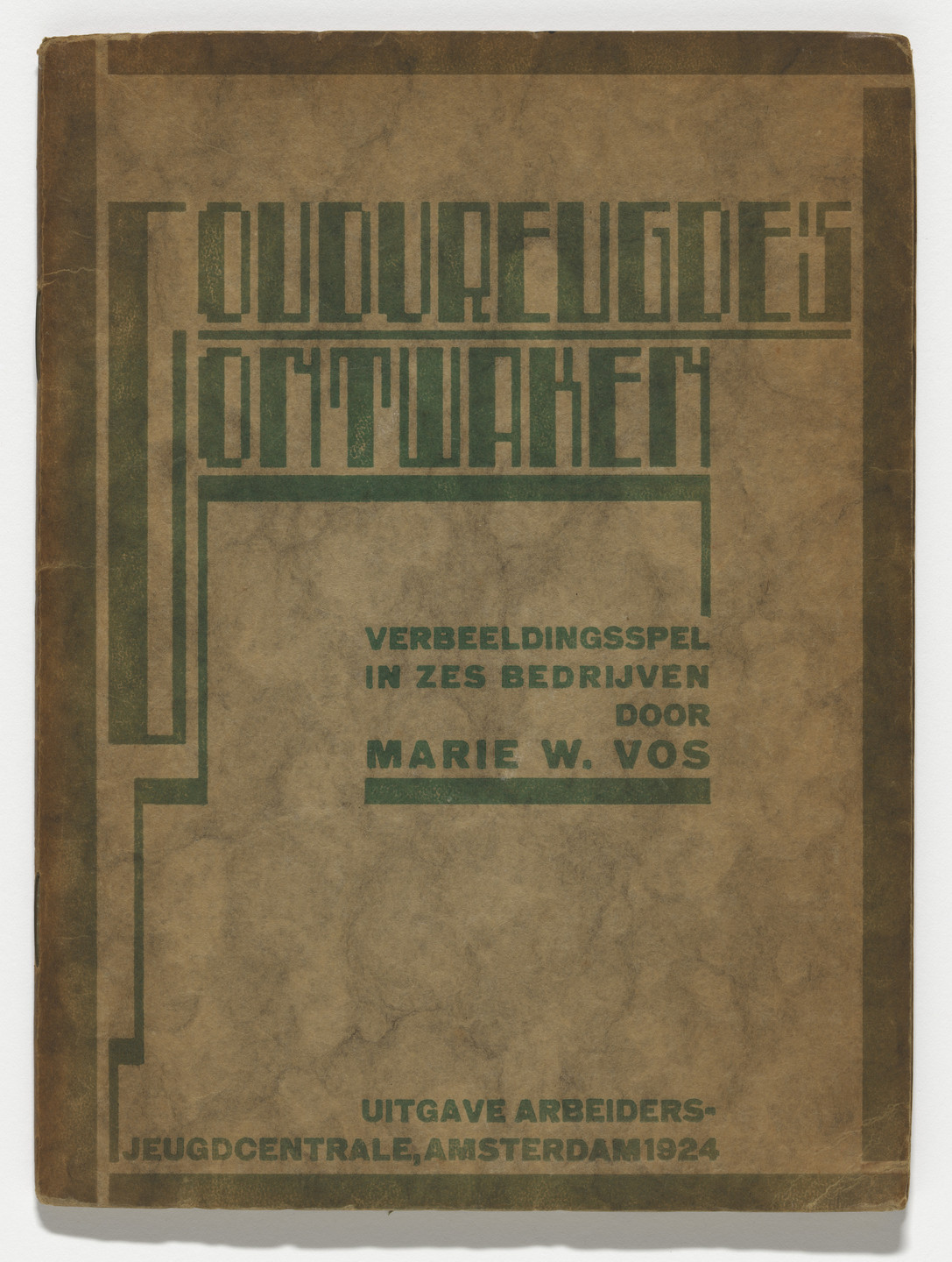Fré Cohen. Goudvreugde&#39;s Awakening (Goudvreugde&#39;s Ontwaken) by Marie W. Vos. 1924