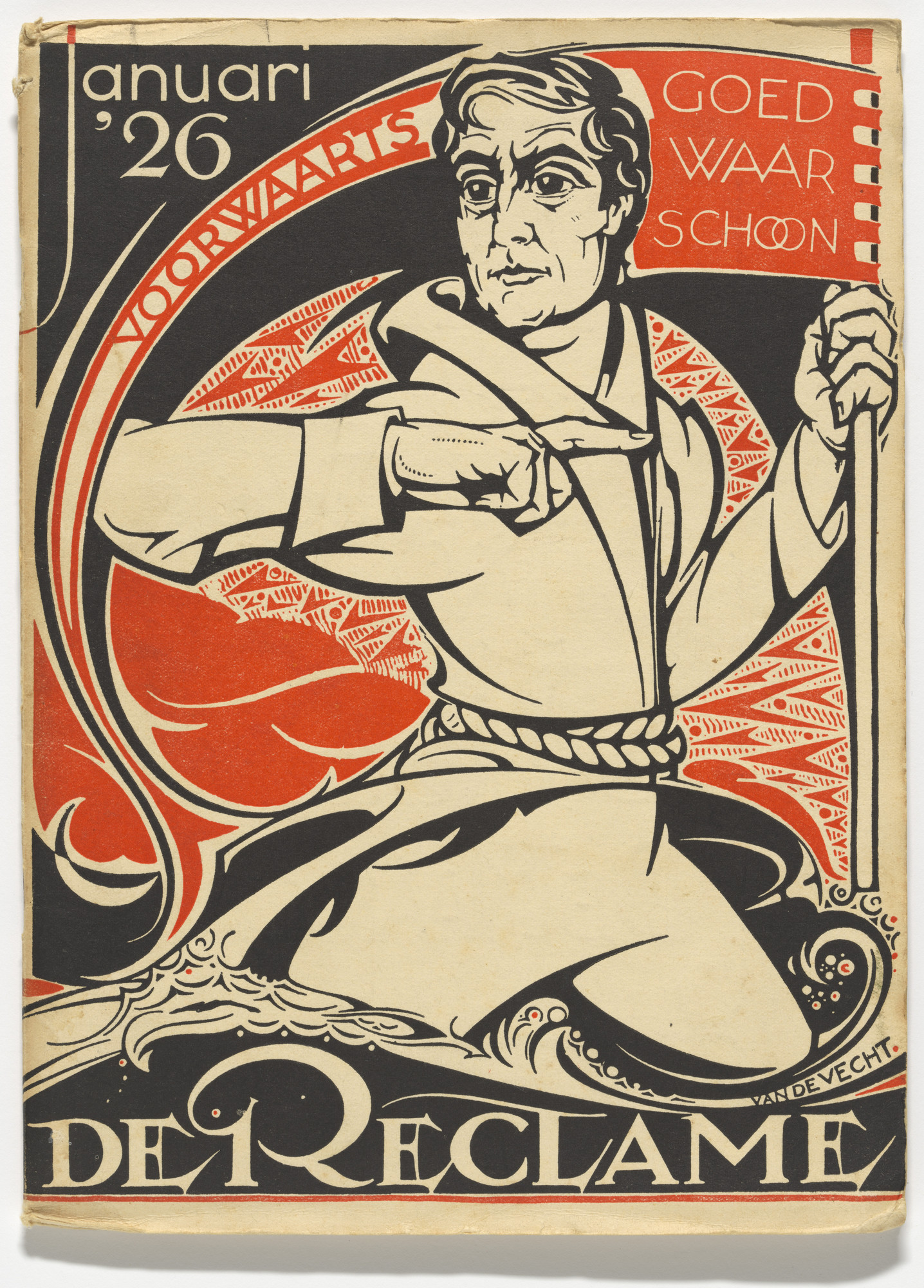 Fré Cohen, Nicolaas van de Vecht. The Advertisement (De Reclame) vol. 5, no.1