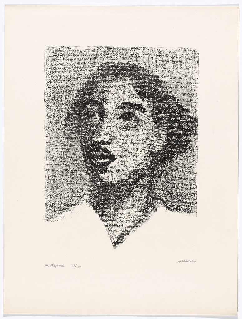 Portrait of Pertschik (Pfefferl) from Tevia the Milkman, Volume II