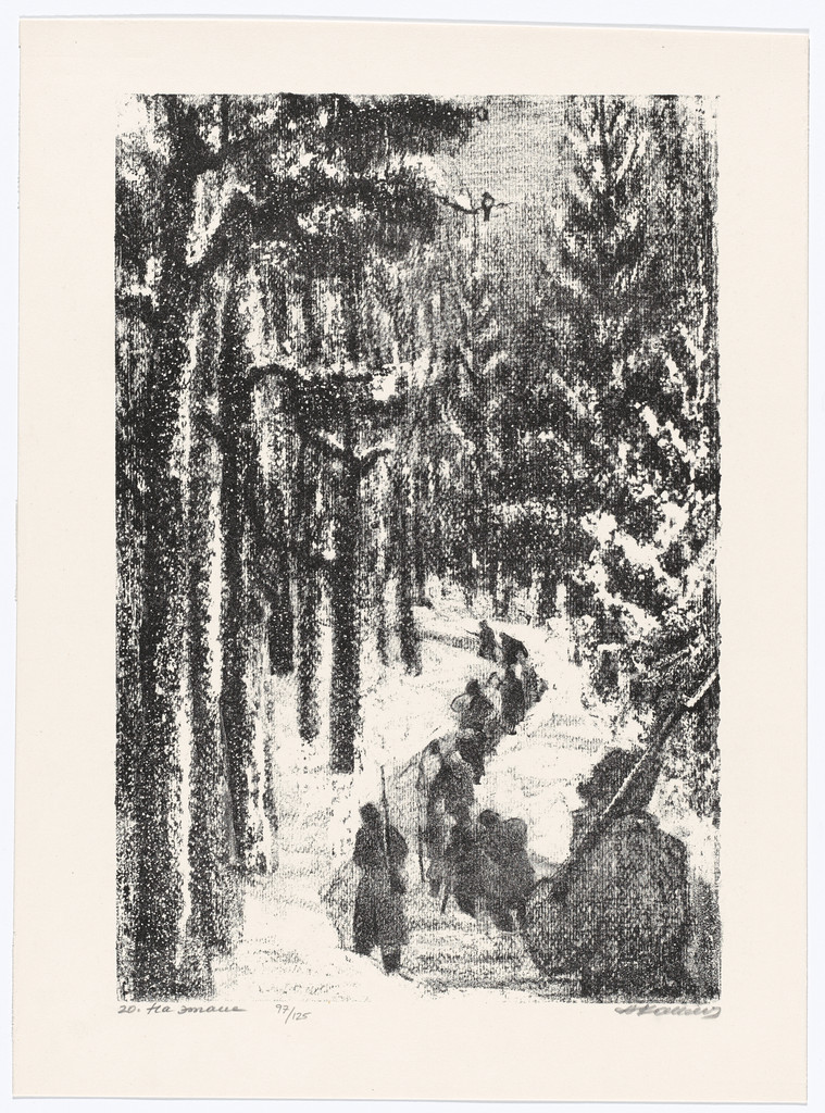 Communications Zone (on the March in Exile) from Tevia the Milkman, Volume II