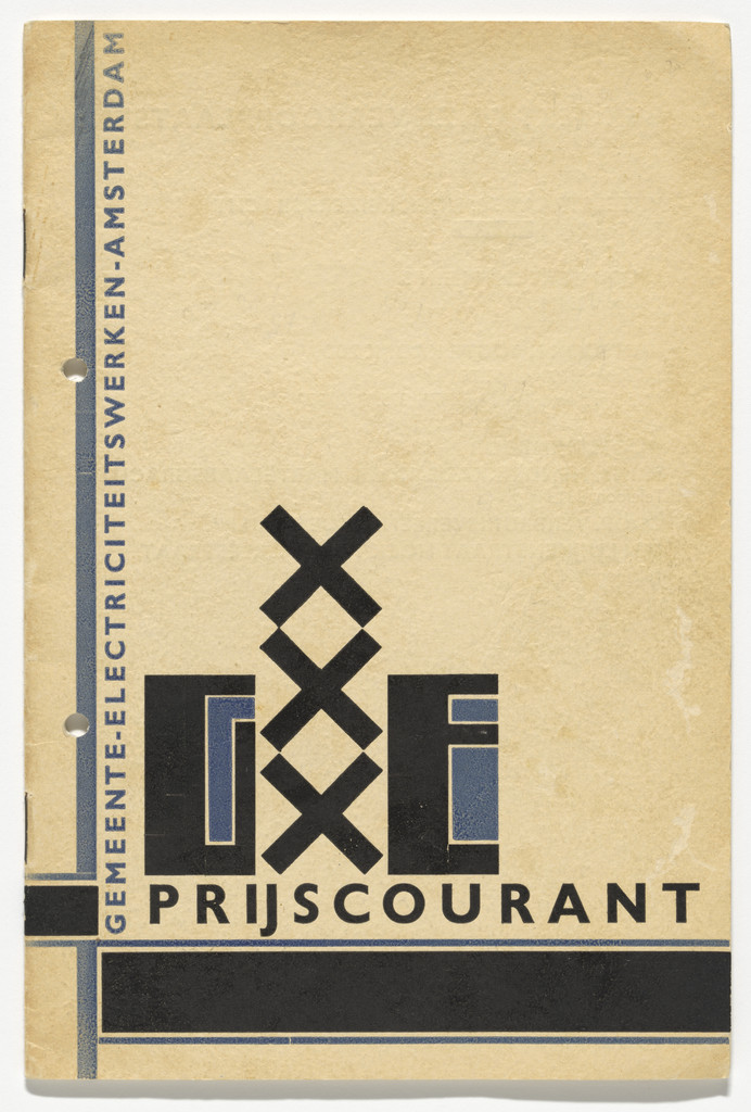 Price list no. 2: Municipality of Amsterdam Electricity Works (Prijscourant no.2: Gemeente Electriciteitswerken Amsterdam)