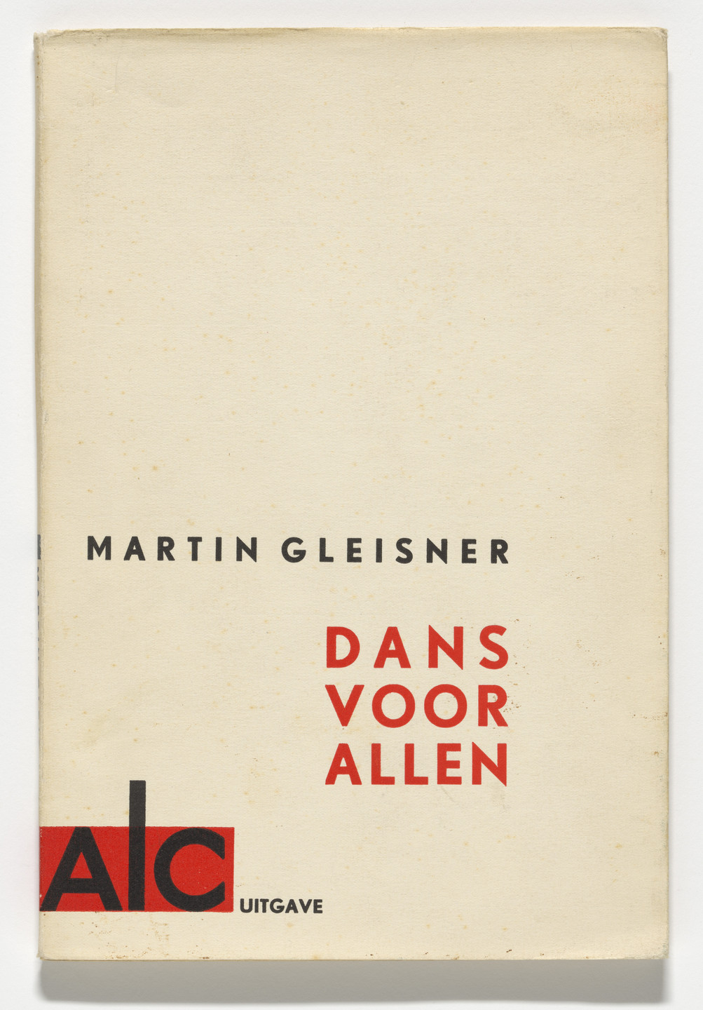 Fré Cohen. Dance for All (Dans voor Allen) by Martin Gleisner. 1934