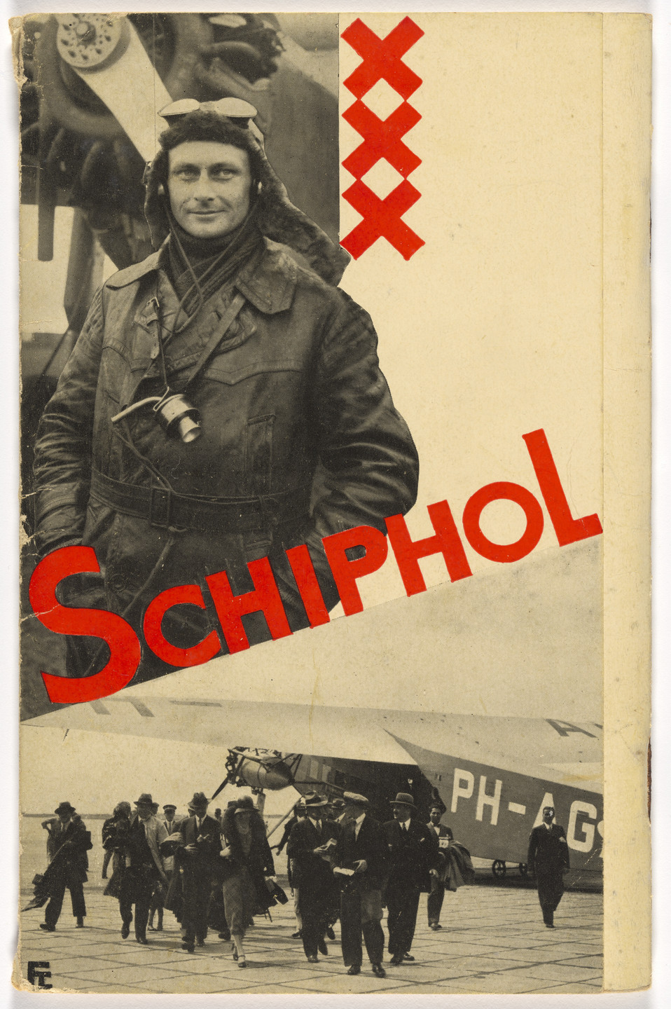 Fré Cohen. Information brochure for the Schiphol Municipal Airport of Amsterdam. 1937