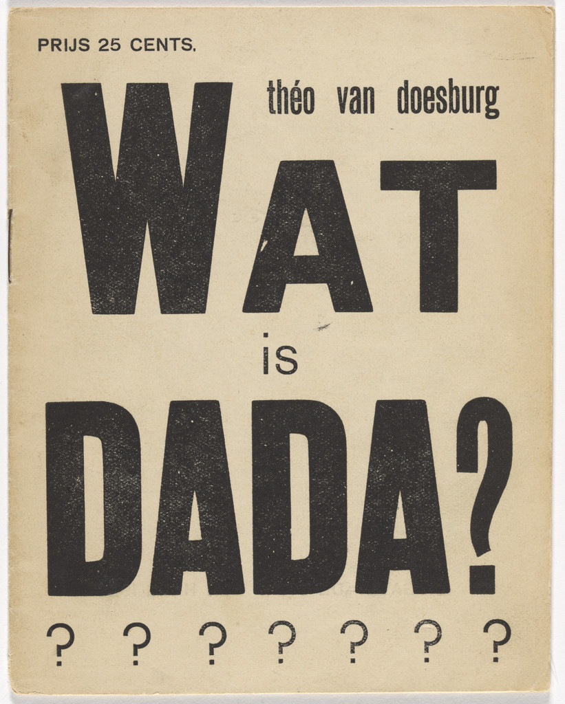 What is Dada? (Wat is Dada?) (Information booklet)
