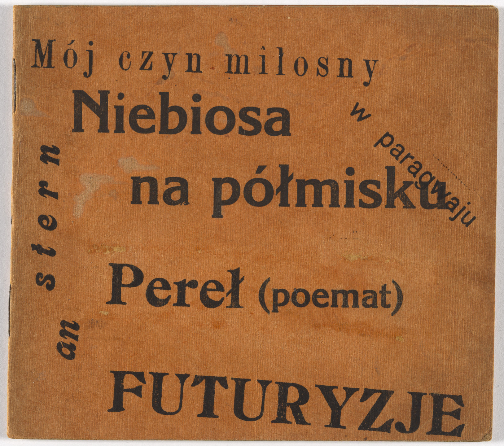 Anatol Stern. Futurism (Futuryzje) (Poetry booklet). 1919