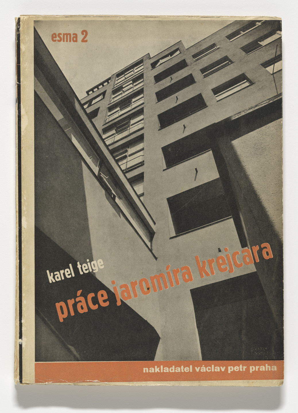 Karel Teige. The work of Jaromír Krejcar (Práce Jaromíra Krejcara). c.1933