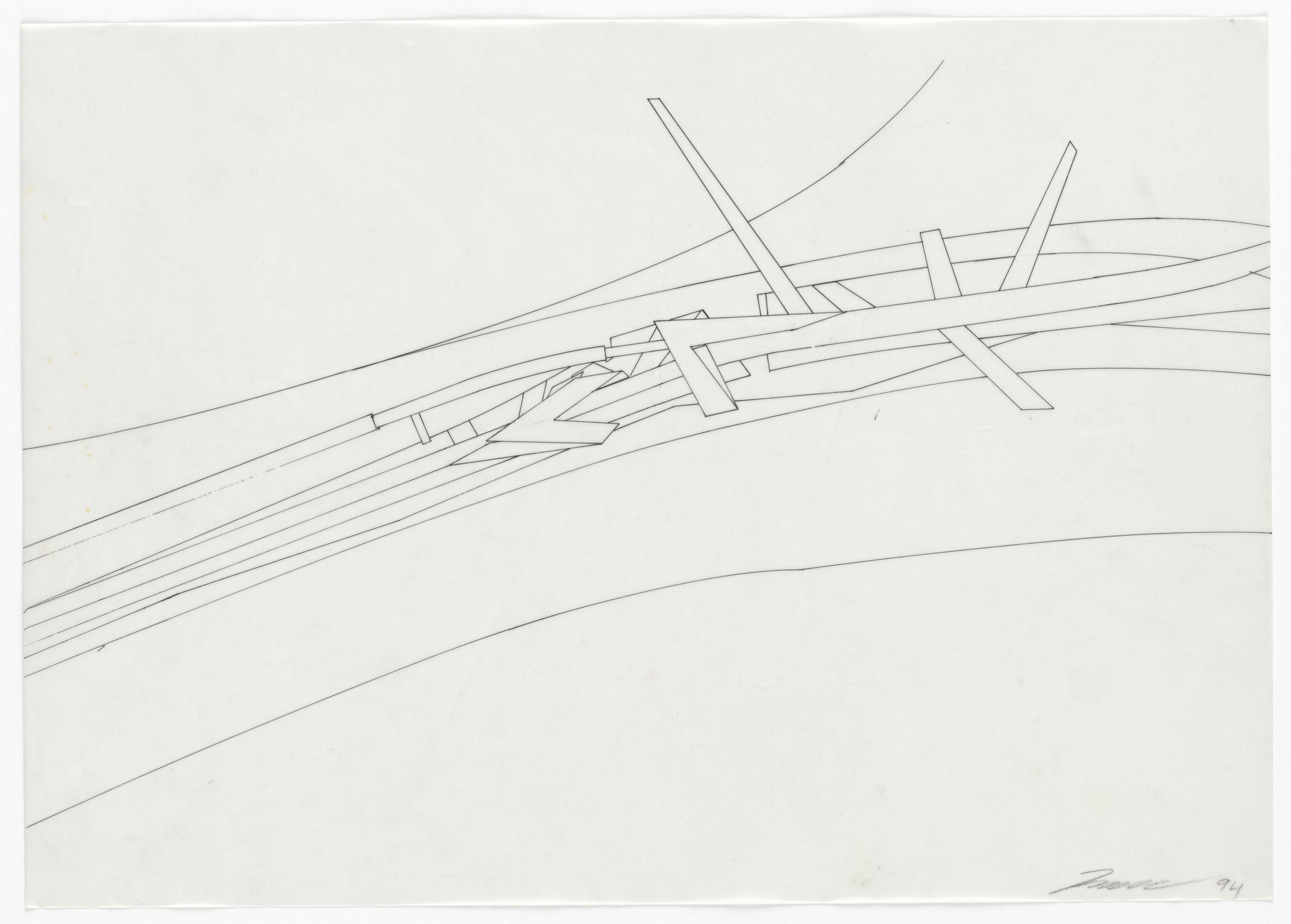 Zaha Hadid. Untitled