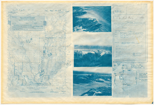 Michael Heizer. Study for Double Negative. 1970