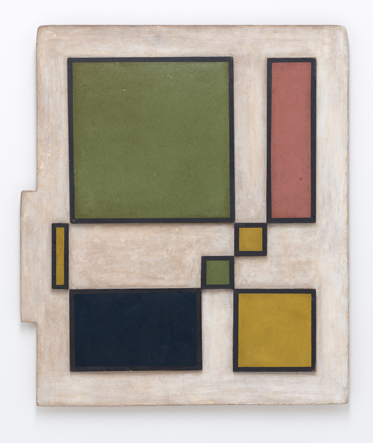 Rhod Rothfuss. Yellow Quadrangle. 1955