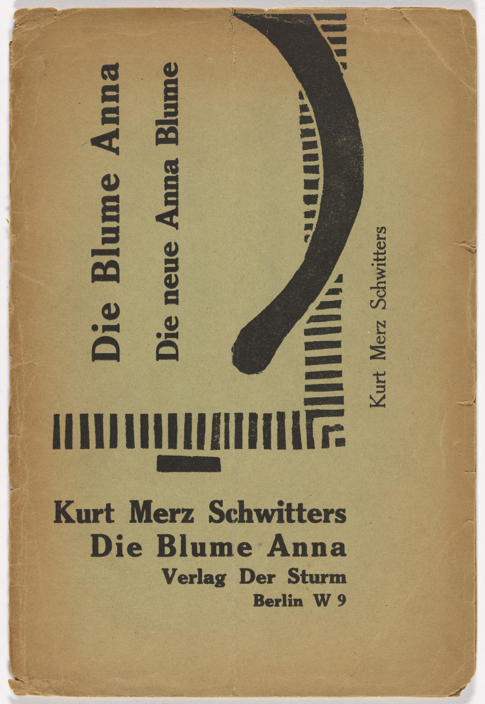 Kurt Schwitters. Cover for The Flower Anna: The New Anna Flower: A ...