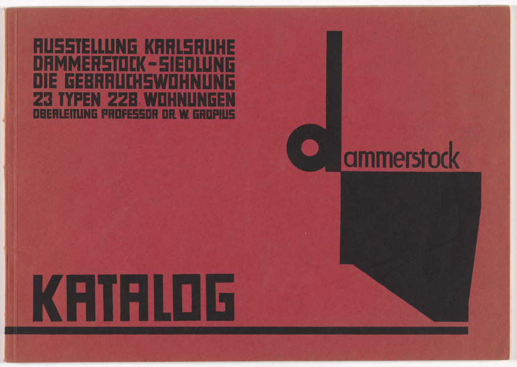 Catalogue for the exhibition Dammerstock Housing Estate: The Functional Dwelling (Dammerstock-Siedlung: Die Gebrauchswohnung)