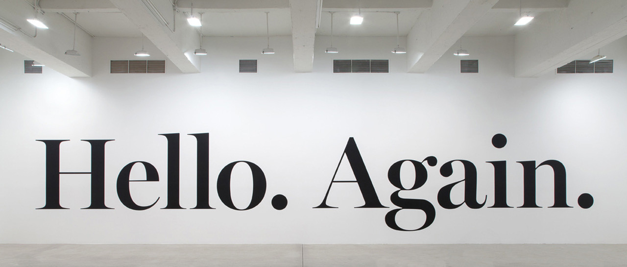 Haim Steinbach. hello again. 2013