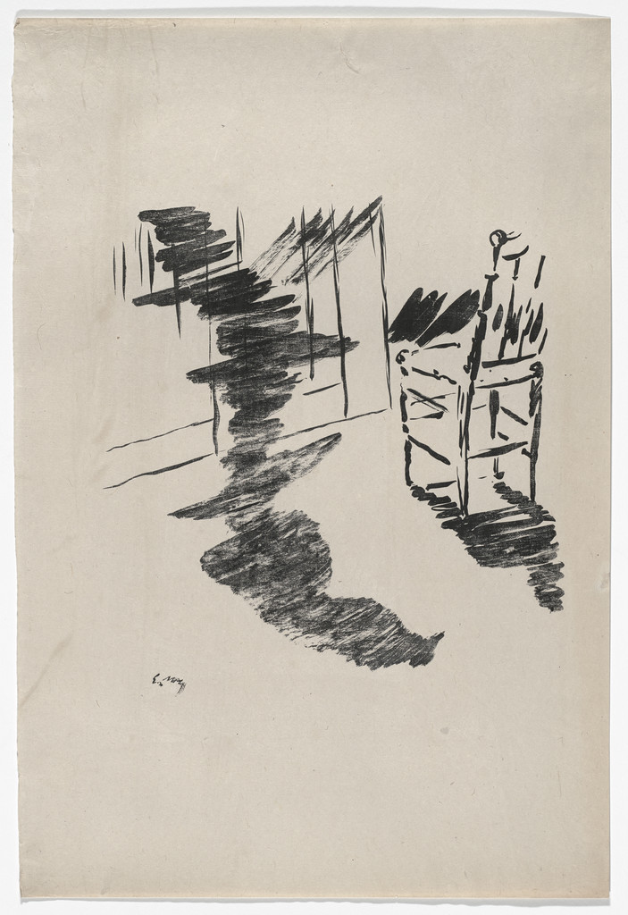 La Chaise (The Chair) (plate 4) from Le Corbeau (The Raven)