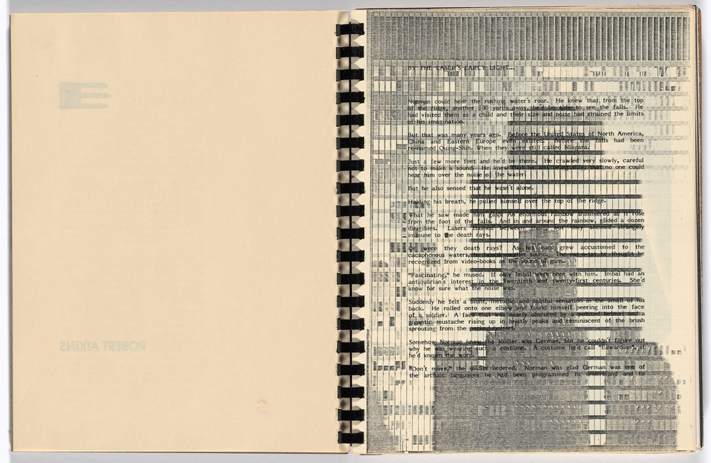 By the Laser's Early Light... (folios 6 and 7) from Eye Magazine #14 "Cobalt Myth Mechanics"
