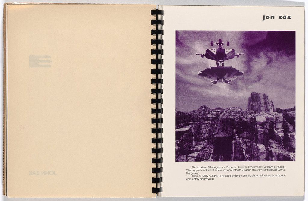 Untitled (folio 45) from Eye Magazine #14 "Cobalt Myth Mechanics"