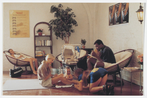 Aleksandra Mir. Postcard for Life Is Sweet in Sweden , Trixter Theater, Gothenburg, Sweden, August 8–16, 1995. 1995